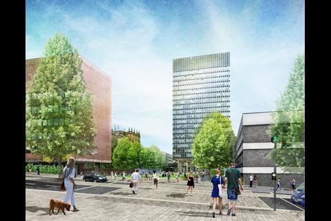 FCB Studios and Grant Associates Sheffield Uni masterplan
